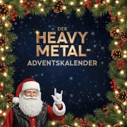 Cover-Bild zum Titel 'Der Heavy Metal-Adventskalender' von 'Isabella Fischer'