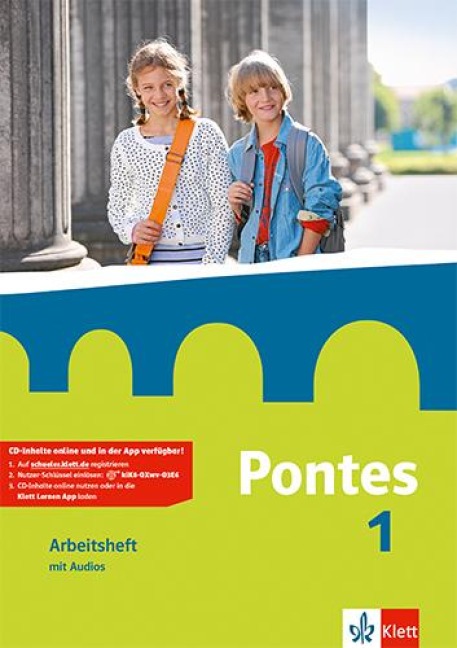 Pontes 1. Arbeitsheft mit Audios 1. Lernjahr - 