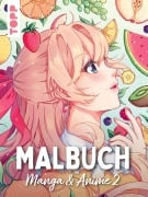 Cover-Bild zum Titel 'Malbuch Manga & Anime 2' von 'Yenni Vu, Nayght-Tsuki, Cottoneeh'