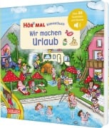Cover-Bild zum Titel 'Hör mal (Soundbuch): Wimmelbuch: Wir machen Urlaub' von 'Enni Bollin'
