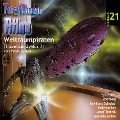 Cover-Bild zum Titel 'Atlan Traversan-Zyklus 07: Weltraumpiraten' von 'Peter Terrid'