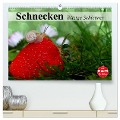 Schnecken. Witzige Schleimer (hochwertiger Premium Wandkalender 2024 DIN A2 quer), Kunstdruck in Hochglanz - Elisabeth Stanzer