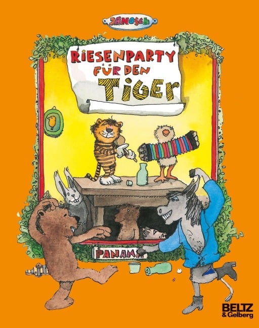 Riesenparty für den Tiger - Janosch