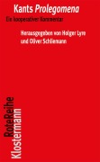 Cover-Bild zum Titel 'Kants Prolegomena' von ''