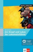 Cover-Bild zum Titel 'Jim Knopf und Lukas der Lokomotivführer - Hybride Ausgabe allango' von 'Michael Ende, Achim Seiffarth'