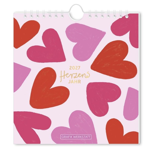 Postkartenkalender 2027 Herzensjahr - 