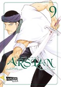 Cover-Bild zum Titel 'The Heroic Legend of Arslan 9' von 'Hiromu Arakawa, Yoshiki Tanaka'