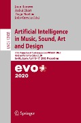 Artificial Intelligence in Music, Sound, Art and Design - 