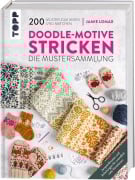 Cover-Bild zum Titel 'Doodle-Motive stricken. Die Mustersammlung' von 'Jamie Lomax'