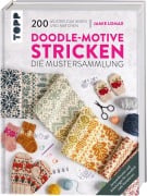 Cover-Bild zum Titel 'Doodle-Motive stricken. Die Mustersammlung' von 'Jamie Lomax'
