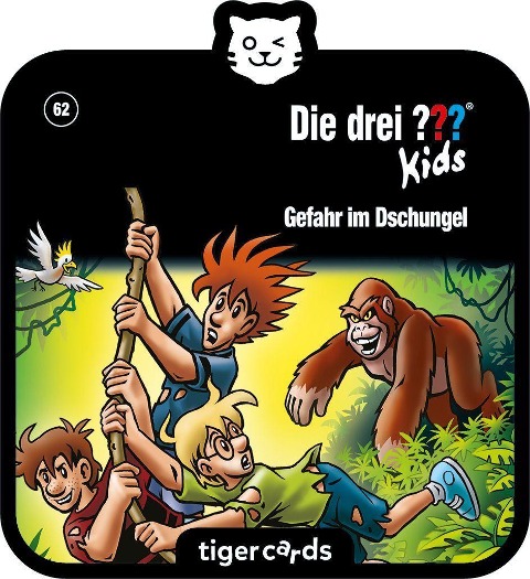 tigercard - Die drei ??? Kids - Folge 62: Gefahr im Dschungel - 