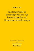 Cover-Bild zum Titel 'Intertemporalität im Spannungsverhältnis von Staatenimmunität und Menschenrechtsverletzungen' von 'Nadine Otz'