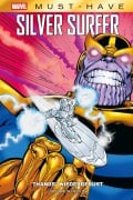 Cover-Bild zum Titel 'Marvel Must-Have: Silver Surfer - Thanos' Wiedergeburt' von 'Jim Starlin, Mike Zeck, Scott Edelman, Ron Lim'