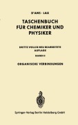 Cover-Bild zum Titel 'Organische Verbindungen' von 'Jean D'Ans, Ellen Lax'