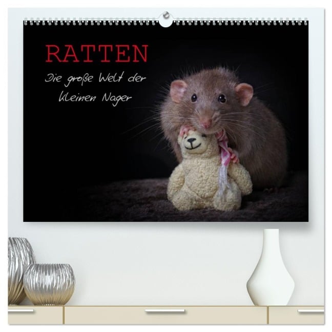 Ratten. Die große Welt der kleinen Nager (hochwertiger Premium Wandkalender 2026 DIN A2 quer), Kunstdruck in Hochglanz - Thorsten Nilson