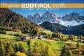 Südtirol Globetrotter Kalender 2025 - Von romantischen Tälern und schroffer Bergwelt - 
