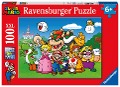 Cover-Bild zum Titel 'Ravensburger Kinderpuzzle 12992 - Super Mario Fun 100 Teile XXL - Puzzle für Kinder ab 6 Jahren' von ''
