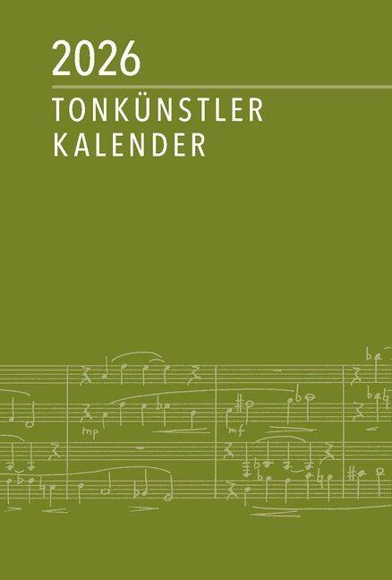Tonkünstler-Kalender 2026 - 