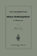 Ueber die staatswissenschaftliche Vorbildung zum höheren Verwaltungsdienst in Preussen - Gustav Cohn