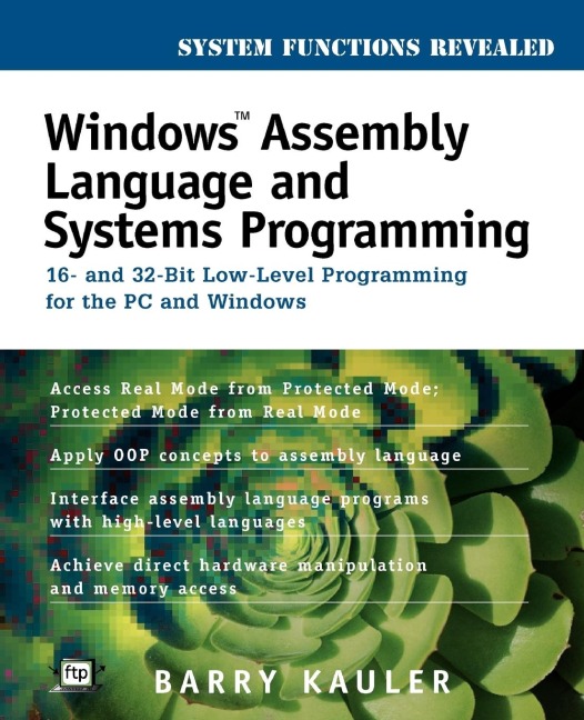 Windows Assembly Language and Systems Programming - Barry Kauler