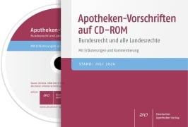 Cover-Bild zum Titel 'Apotheken-Vorschriften auf CD-ROM V2/2025' von ''