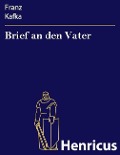 Cover-Bild zum Titel 'Brief an den Vater' von 'Franz Kafka'