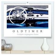 Cover-Bild zum Titel 'Oldtimer - Cockpits vergangener Zeiten (hochwertiger Premium Wandkalender 2026 DIN A2 quer), Kunstdruck in Hochglanz' von 'Dieter Meyer'