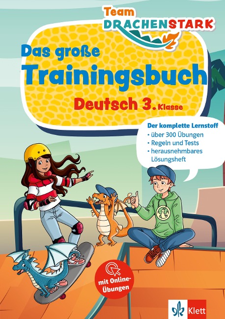 Team Drachenstark: Das großes Trainingsbuch Deutsch 3. Klasse - 