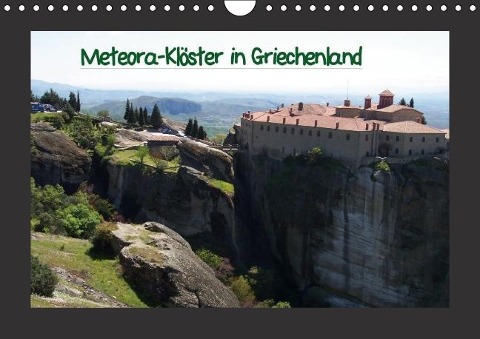 Meteora-Klöster in Griechenland (Wandkalender immerwährend DIN A4 quer) - Helmut Schneller