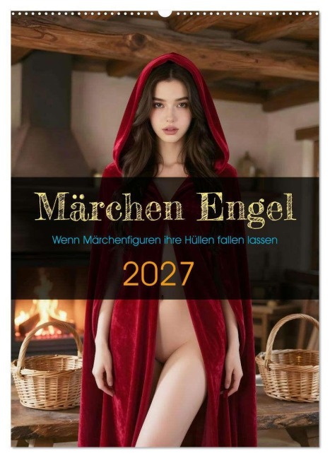 Märchen Engel (Wandkalender 2027 DIN A2 hoch), CALVENDO Monatskalender - Liam Blue