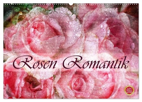 Rosen Romantik (Wandkalender 2025 DIN A2 quer), CALVENDO Monatskalender - Martina Cross