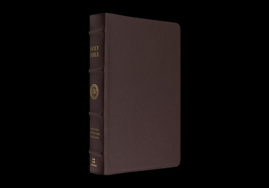 ESV Heirloom Bible, Alpha: Personal Size Edition (Calfskin, Mahogany) - 