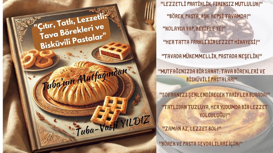 "Çitir, Tatli, Lezzetli: Tava Börekleri ve Bisküvili Pastalar" - Vasfi Yildiz