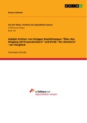 Cover-Bild zum Titel 'Adolph Freiherr von Knigges Empfehlungen "Über den Umgang mit Frauenzimmern" und Ovids "Ars Amatoria" - ein Vergleich' von 'Simon Schnürch'