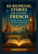 Cover-Bild zum Titel '60 Bilingual Stories to Learn French: Voyages and Discovery - for Teenagers and Adult Beginners' von 'Lingua Step'