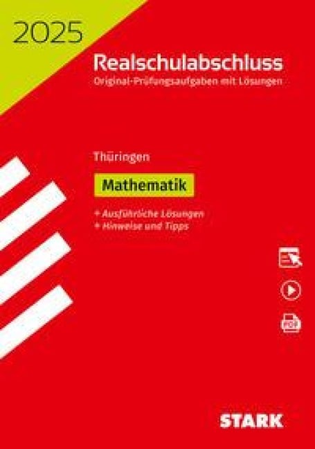 STARK Original-Prüfungen Realschulabschluss 2025 - Mathematik - Thüringen - 