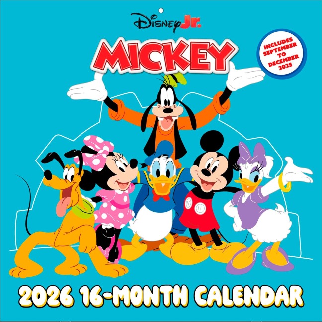 MICKEY & MINNIE MOUSE -  Broschürenkalender im Format 30 x 30 - 