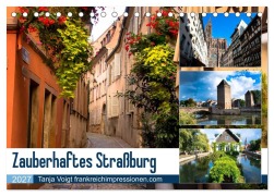 Cover-Bild zum Titel 'Zauberhaftes Straßburg (Tischkalender 2027 DIN A5 quer), CALVENDO Monatskalender' von 'Tanja Voigt'