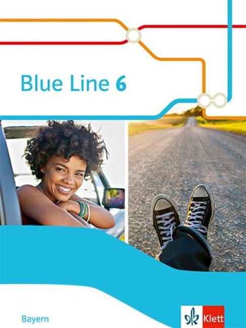 Blue Line 6. Schulbuch (Hardcover) Klasse 10. Ausgabe Bayern - 