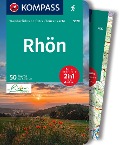 Cover-Bild zum Titel 'KOMPASS Wanderführer Rhön, 50 Touren mit Extra-Tourenkarte' von 'Kay Tschersich'