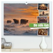Cover-Bild zum Titel 'Die edle Kuh (hochwertiger Premium Wandkalender 2027 DIN A2 quer), Kunstdruck in Hochglanz' von 'Steffen Gierok-Latniak'
