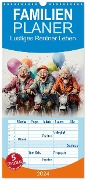 Familienplaner 2024 - Lustiges Rentner Leben mit 5 Spalten (Wandkalender, 21 x 45 cm) CALVENDO - Peter Roder
