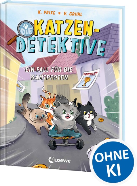 Die Katzen-Detektive (Band 1) - Ein Fall für die Samtpfoten - Katja Frixe