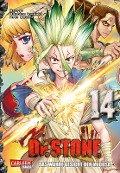 Cover-Bild zum Titel 'Dr. Stone 14' von 'Boichi, Riichiro Inagaki'