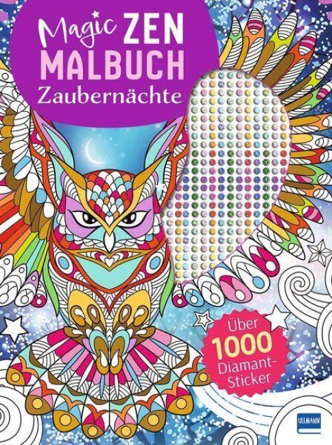 Magic Zen Malbuch - Zaubernächte - 