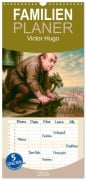 Cover-Bild zum Titel 'Familienplaner 2026 - Victor Hugo mit 5 Spalten (Wandkalender, 21 x 45 cm) CALVENDO' von 'Steffani Lehmann'