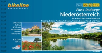 Cover-Bild zum Titel 'Fluss-Radwege Niederösterreich' von 'Esterbauer Verlag'