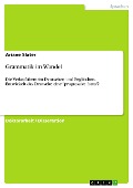 Cover-Bild zum Titel 'Grammatik im Wandel' von 'Ariane Slater'