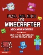 Cover-Bild zum Titel 'Pixel-Malbuch für Minecrafter - Noch mehr Monster - 70 Pixel-Ausmalbilder aus der Minecraft-Welt' von ''