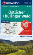 Cover-Bild zum Titel 'KOMPASS Wanderkarte 813 Östlicher Thüringer Wald 1:50.000' von ''